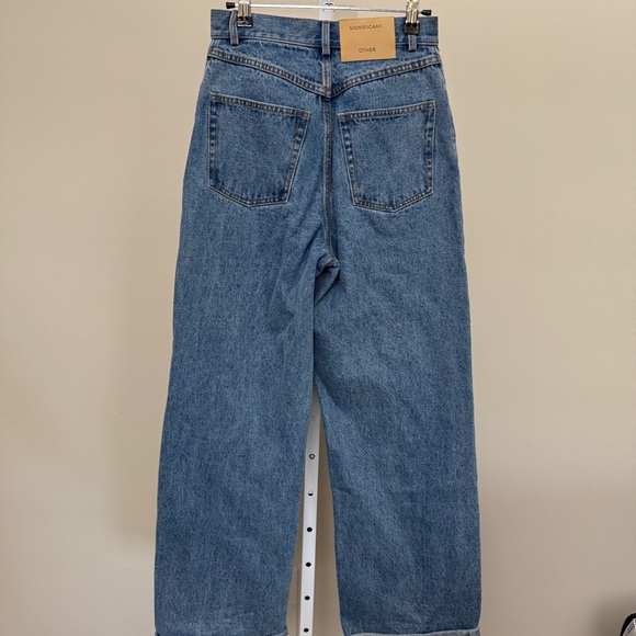 SIGNIFICANT OTHER Women's Light Blue High-Waisted Jeans ABOUT SIZE 24 - Picture 5 of 5